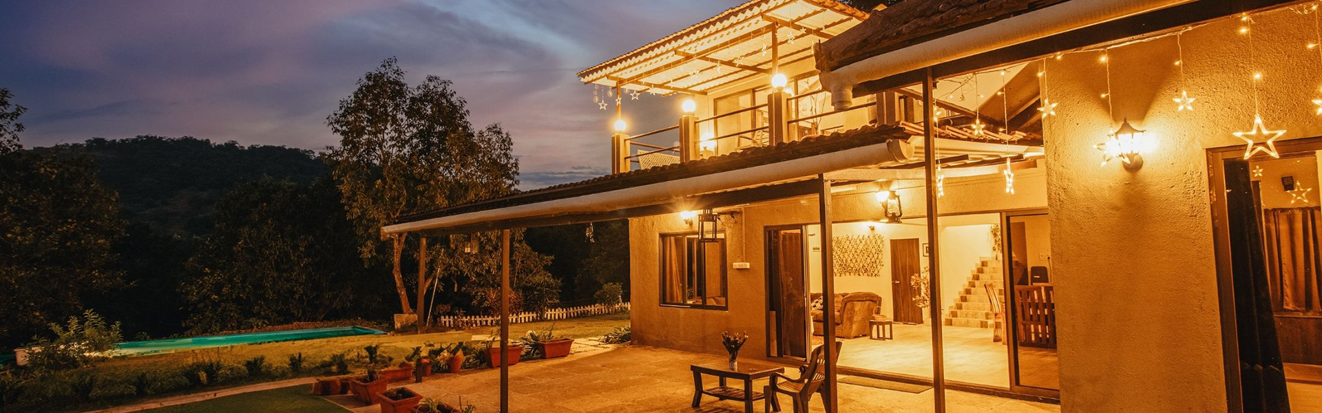 Waters Edge Villa luxury outdoor lounge